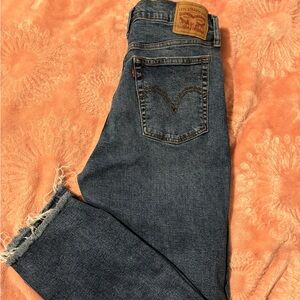 Levi’s dark wash denim